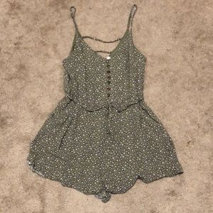 Leopard Print Romper